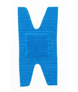 Pansement bleu tissé articulation 7.5x3.8cm - COLUXIA