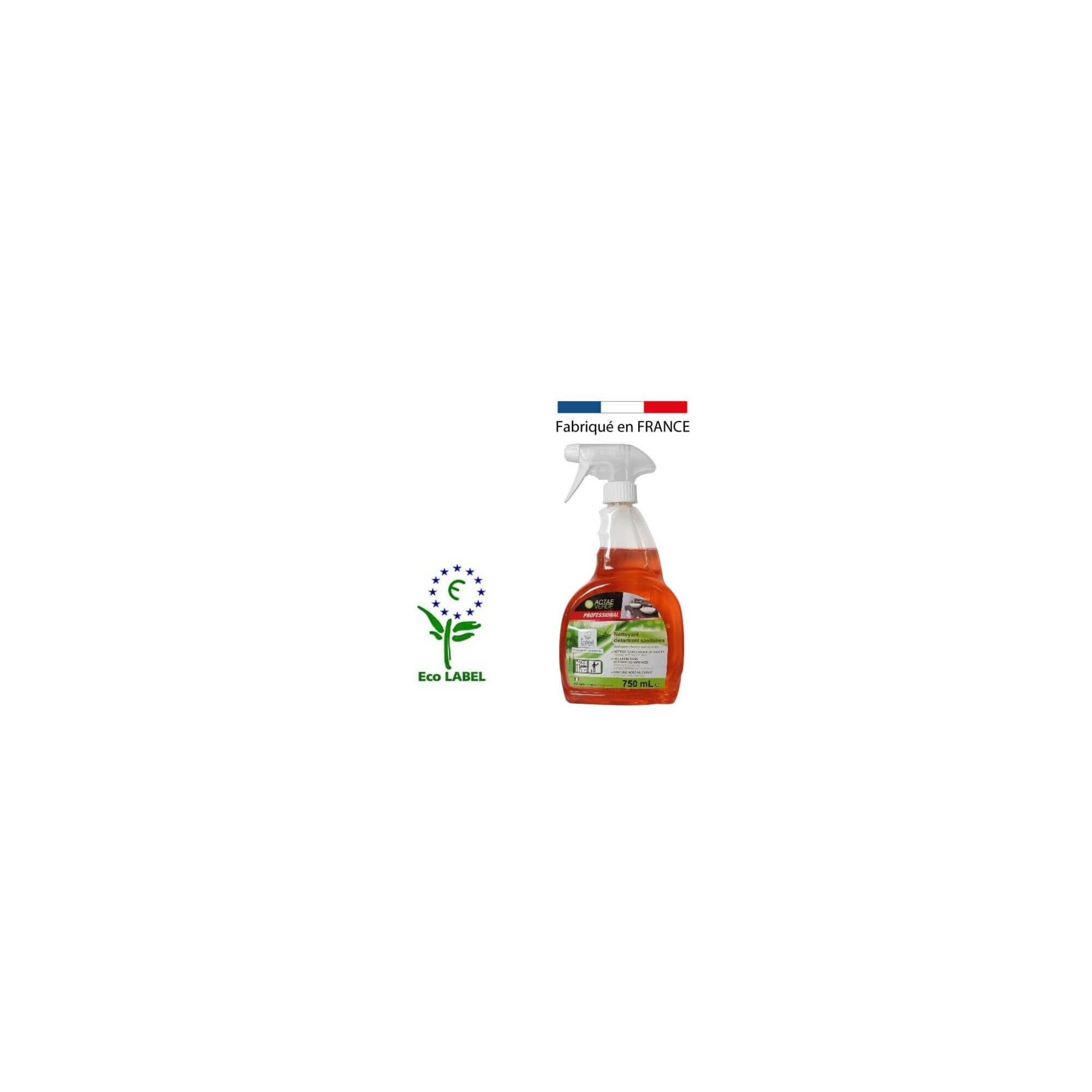 Nettoyant détartrant anticalcaire Ecolabel