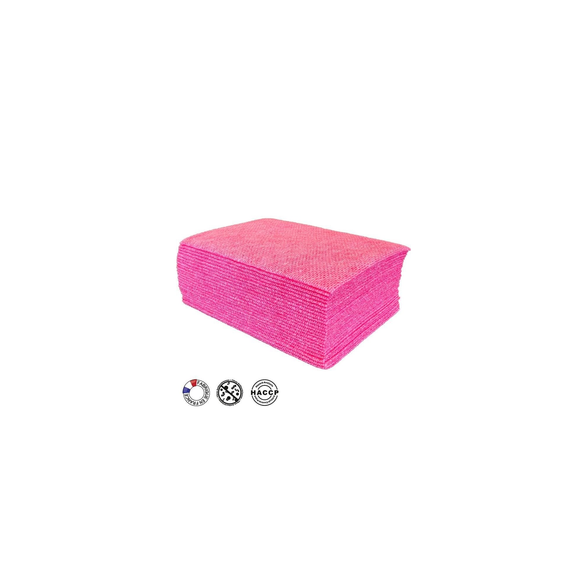 Sachet de 25 lavettes BioTiss rouges