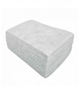 Sachet de 25 lavettes BioTiss blanches