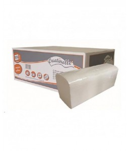 Essuie-mains pliés enchevêtrés gaufré 21x30cm - GLOBAL HYGIENE