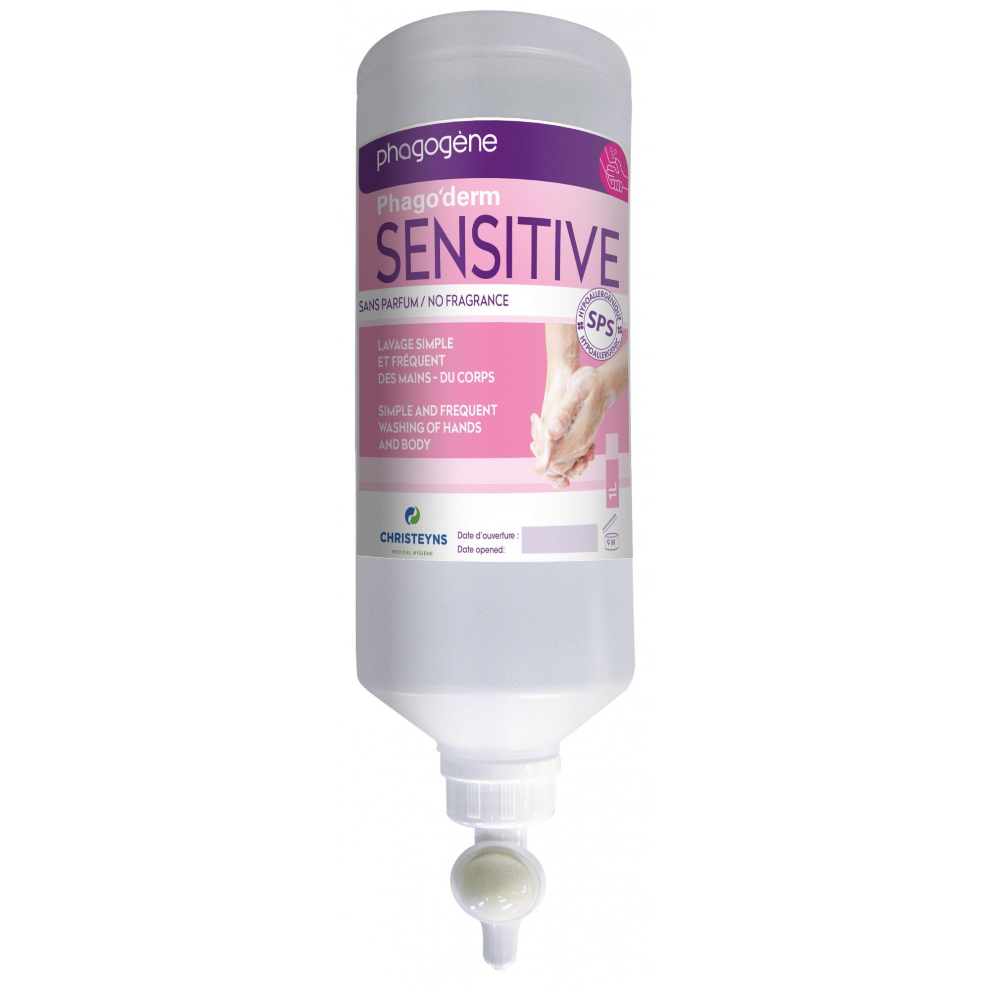 Savon moussant PHAGO'DERM SENSITIVE AIRLESS - CHRISTEYNS