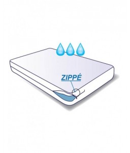 Rénove matelas semi-durable déperlant pour lit 2 places Confort 140x190x15cm