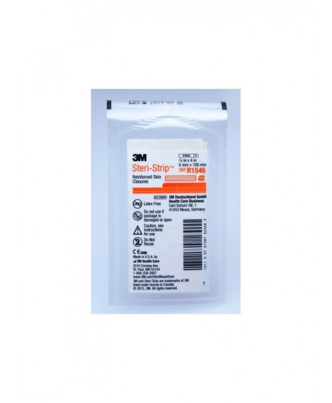 Sachet de 10 sutures adhésives 6x100mm STERI STRIP - 3M