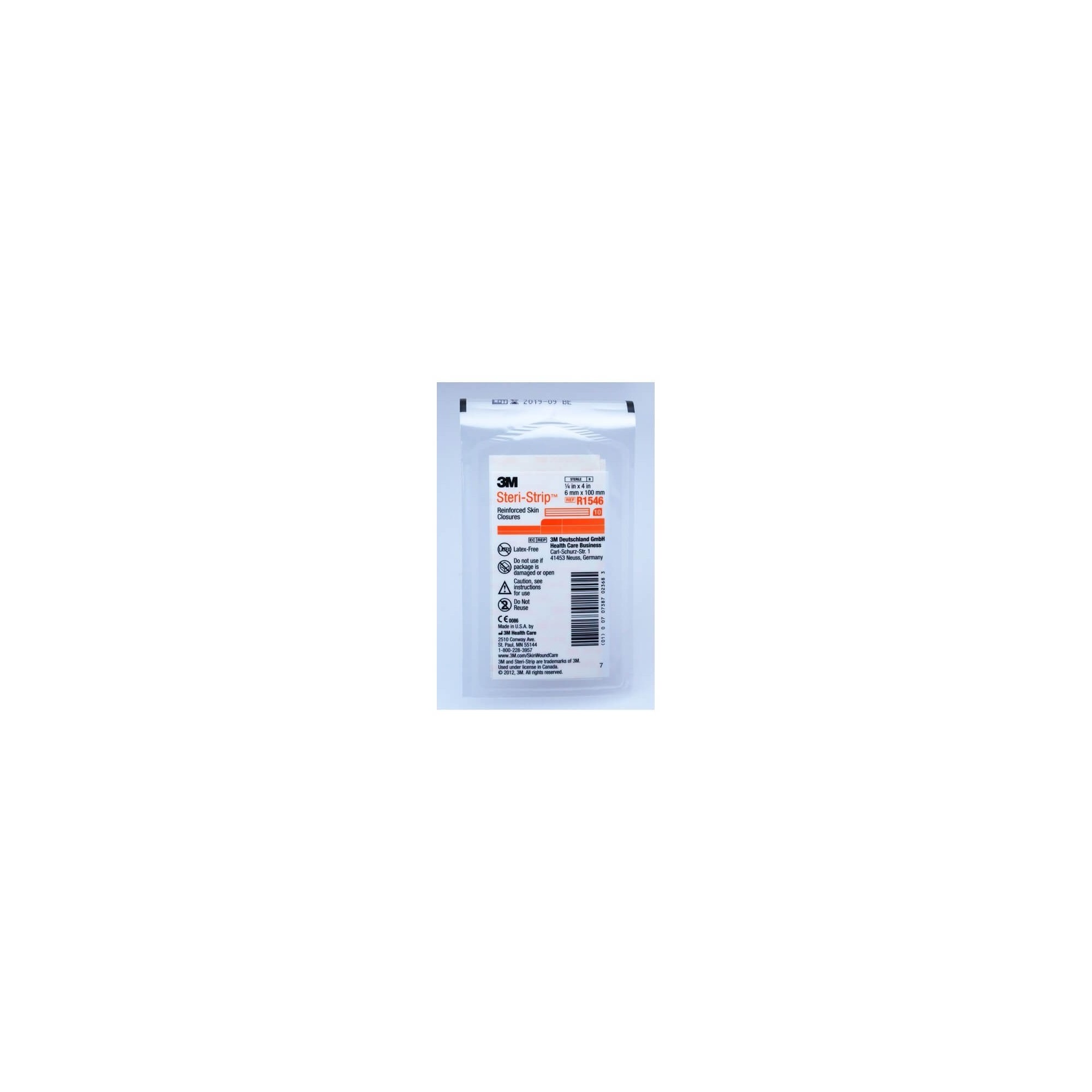 Sachet de 10 sutures adhésives 6x100mm STERI STRIP - 3M