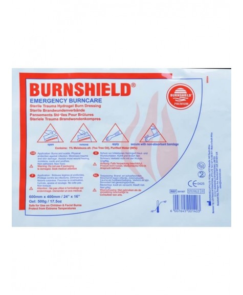Compresse pour brûlure Burnshield 40x60cm