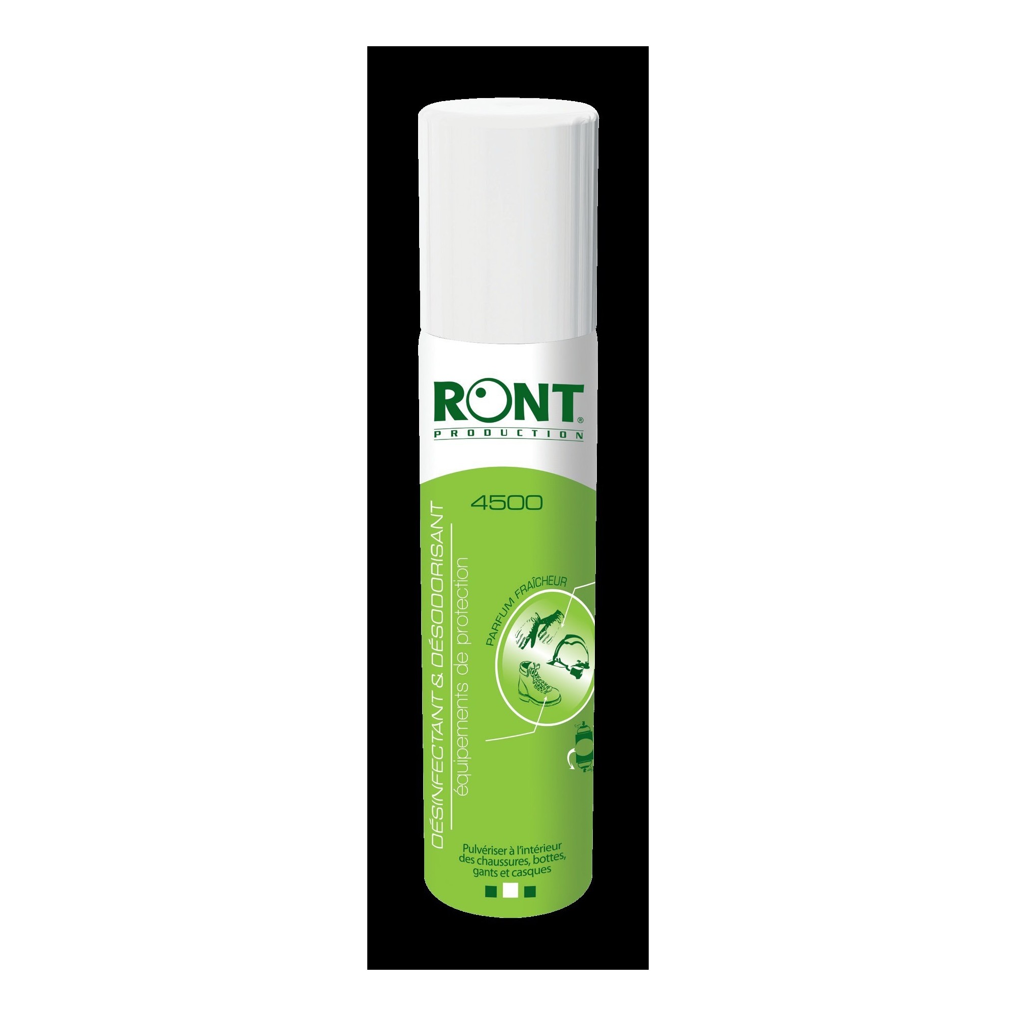 Désinfectant et désodorisant pour chaussures, gants et casques - RONT