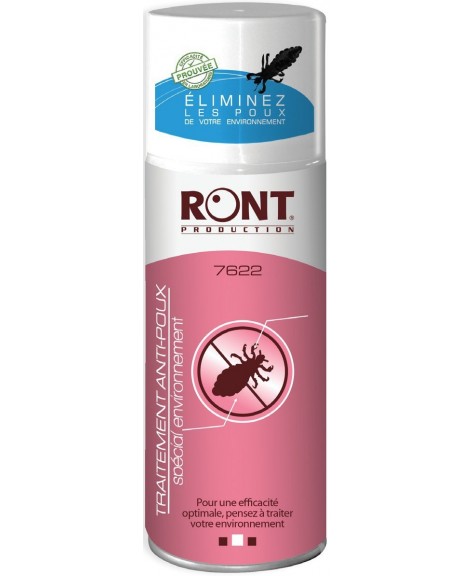 Aérosol ANTI-POUX environnement 400mL - RONT