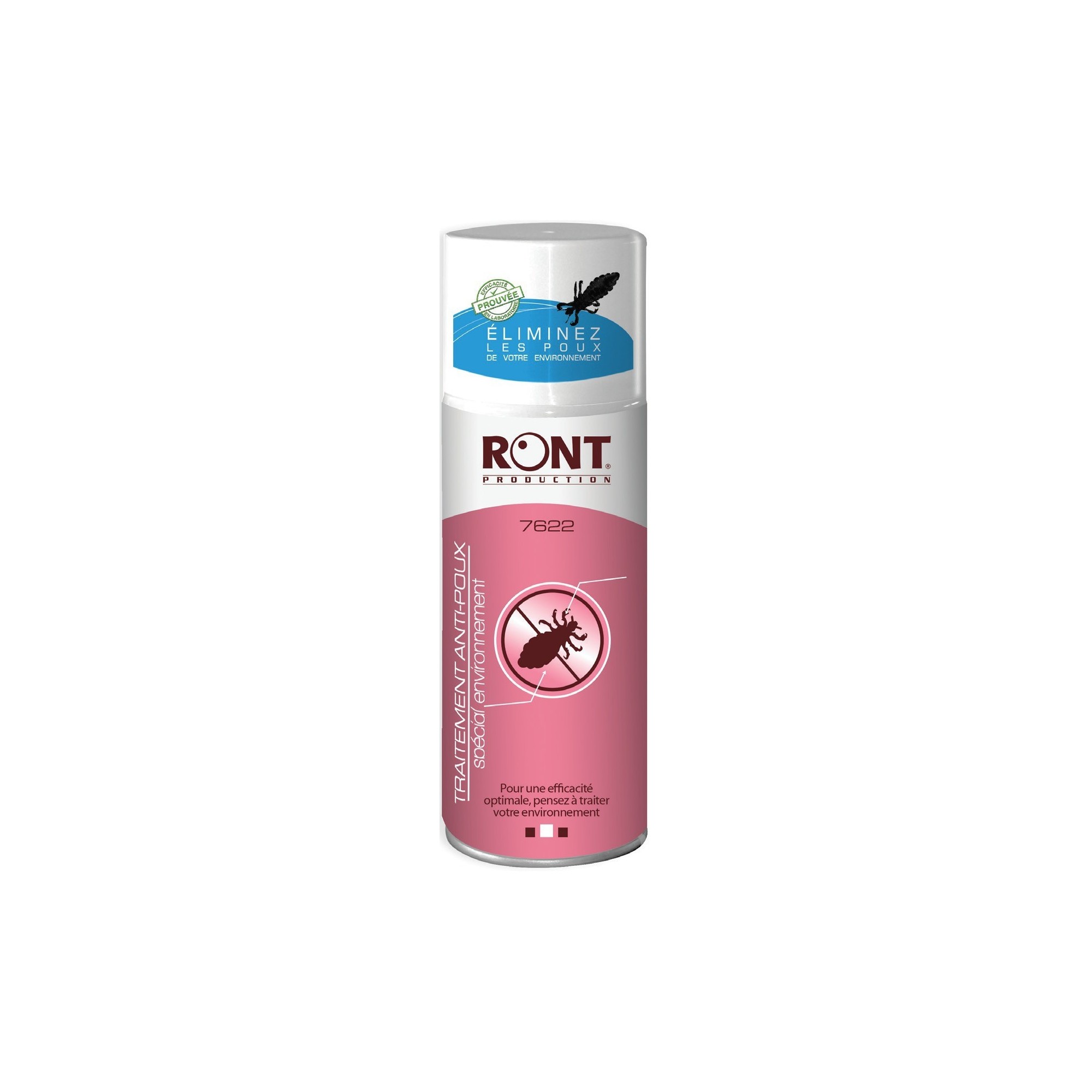 Aérosol ANTI-POUX environnement 400mL - RONT