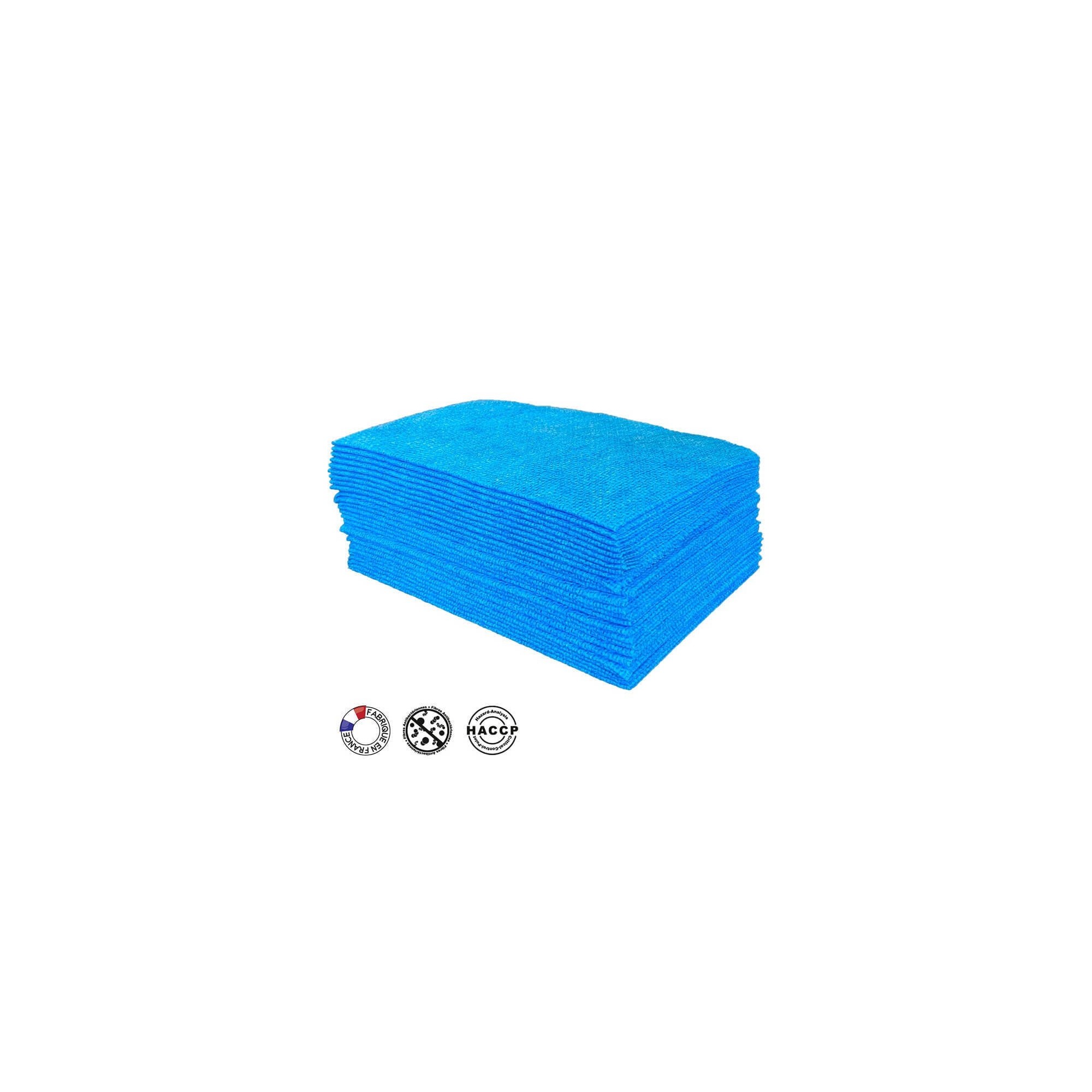 Sachet de 25 lavettes BioTiss bleues