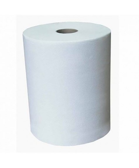 Essuie-mains dévidage latéral 2 plis blanc gaufré - GLOBAL HYGIENE