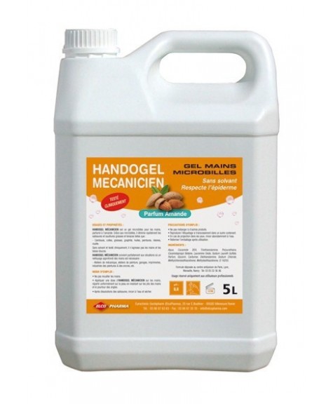 Bidon gel mains sans solvant HANDOGEL MECANICIEN 5L