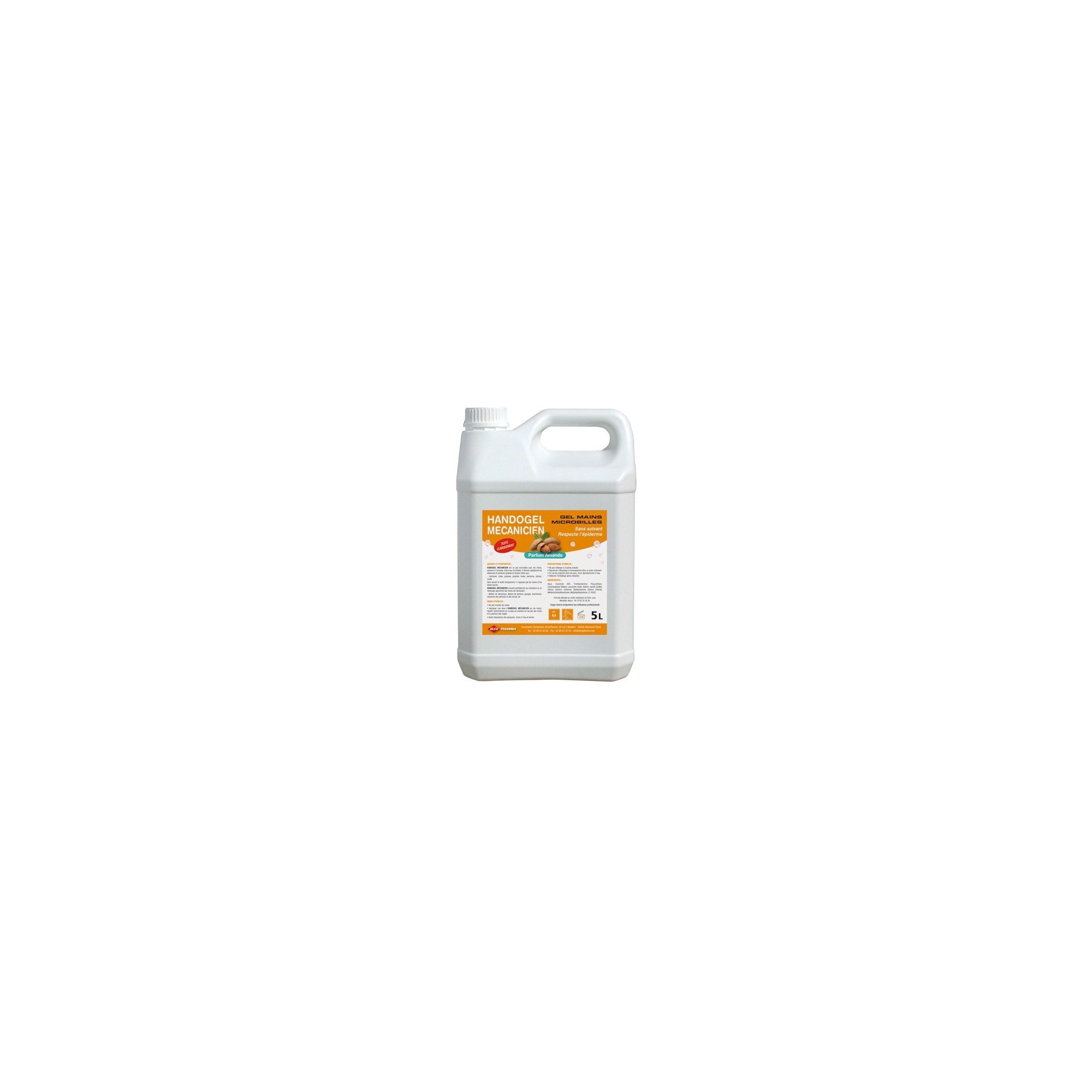 Bidon gel mains sans solvant HANDOGEL MECANICIEN 5L