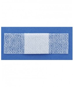 Pansement blanc non tissé compresse aluminisée 7x2cm - COLUXIA