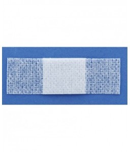 Pansement blanc non tissé compresse aluminisée 7x2cm - COLUXIA