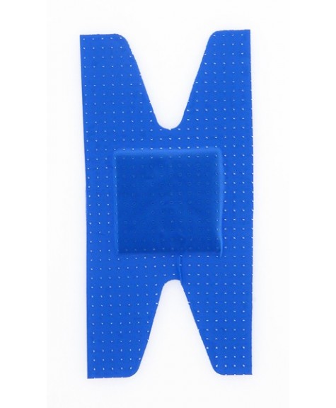 Pansement bleu plastique articulation 7.5x3.8cm - COLUXIA