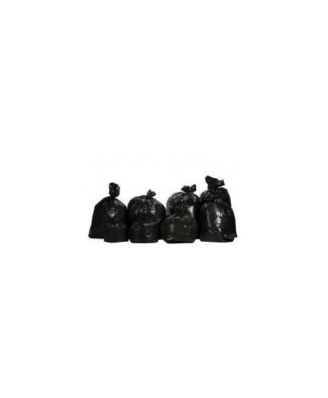 Sac poubelle PE BD 100L noir 35?   RL 25 