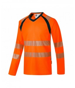 T-SHIRT HV MANCHES LONGUES TO5 RECYCLE - CODUPAL