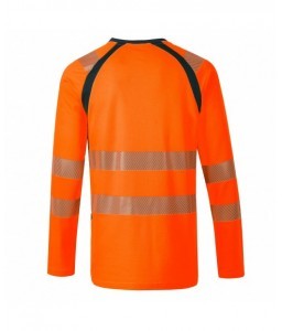T-SHIRT HV MANCHES LONGUES TO5 RECYCLE - CODUPAL - Vêtements haute-visibilité - 3