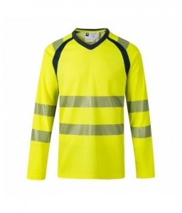 T-SHIRT HV MANCHES LONGUES TO5 RECYCLE - CODUPAL - Vêtements haute-visibilité - 5