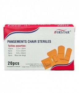 Pansements tissés assortis 20 Pcs - Pansements - 2