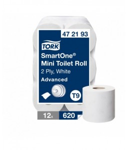 6 rouleaux de papier toilette Smartone® mini 620F - Tork