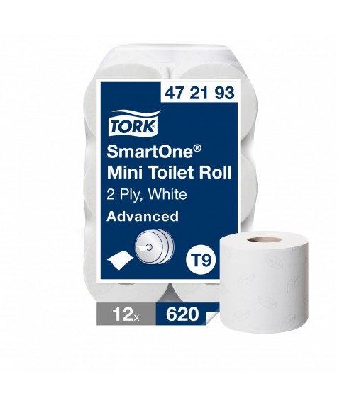 6 rouleaux de papier toilette Smartone® mini 620F - Tork