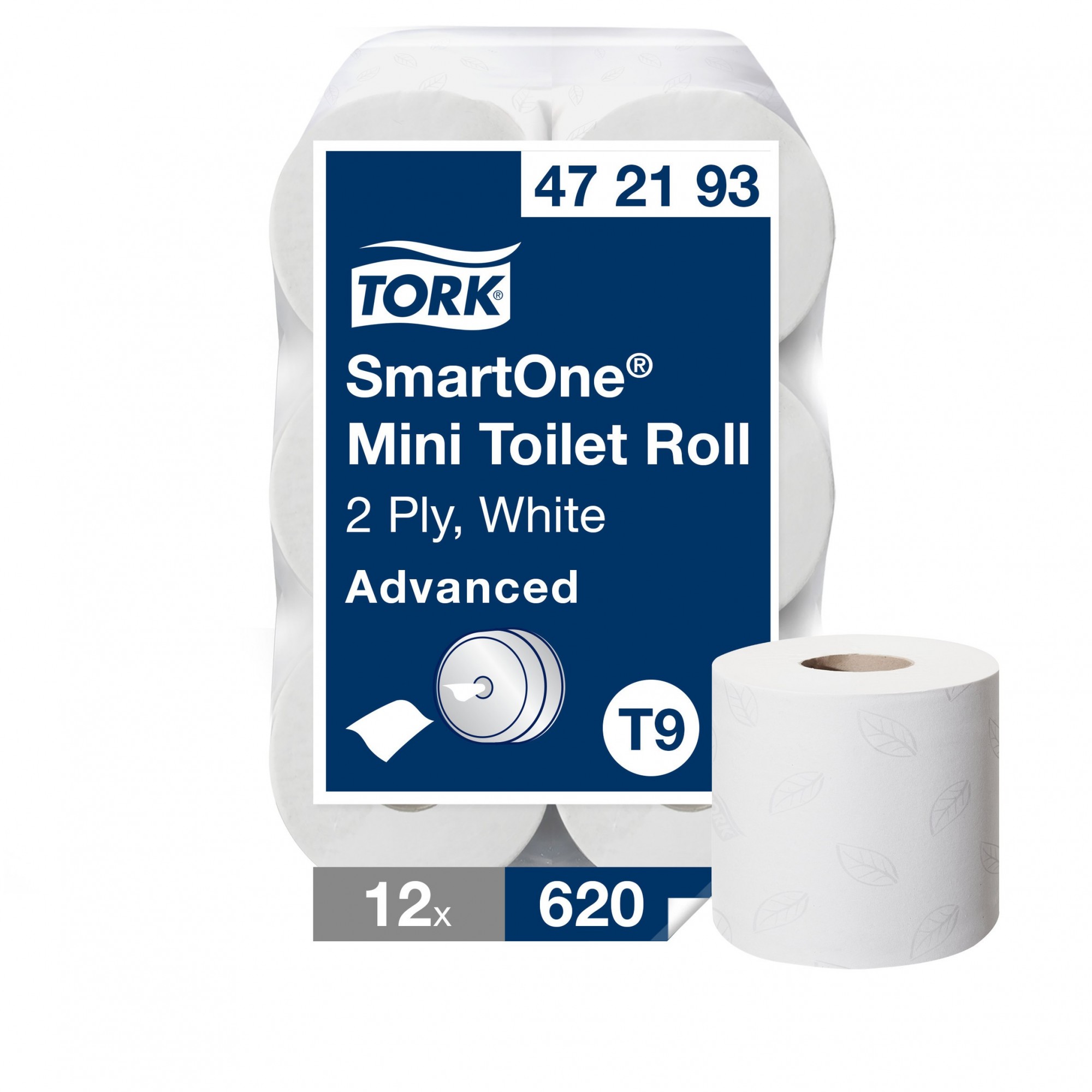 6 rouleaux de papier toilette Smartone® mini 620F - Tork
