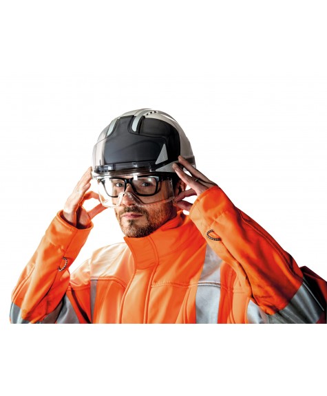 Casque de protection aéré avec écran EVO® VISTALENS™ - JSP