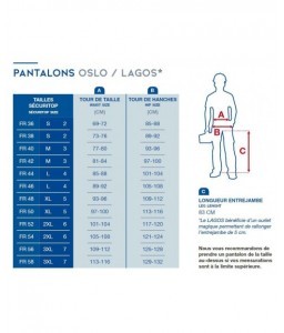 PANTALON DE TRAVAIL POCHES GENOUILLERES Oslo - Sécuritop - SECURITOP - Bas de travail - 2
