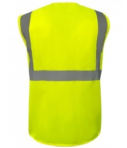 GILET HAUTE VISIBILITE LUMEN MULTIPOCHES RECYCLÉ - Sécuritop - SECURITOP - Vêtements haute-visibilité - 4