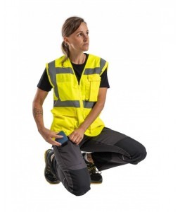 GILET HAUTE VISIBILITE LUMEN MULTIPOCHES RECYCLÉ - Sécuritop - SECURITOP - Vêtements haute-visibilité - 7