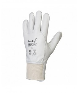 Paire de gants de manutention cuir Highland - Sécuritop - SECURITOP - Gants de manutention - 2