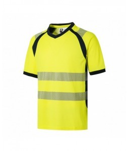 T-SHIRT HV TO5 RECYCLE COTON POLYESTER - CODUPAL - Vêtements haute-visibilité - 4
