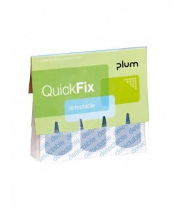 Recharge 45 pansements plastiques bleus détectables PLUM - PLUM - Pansements - 3