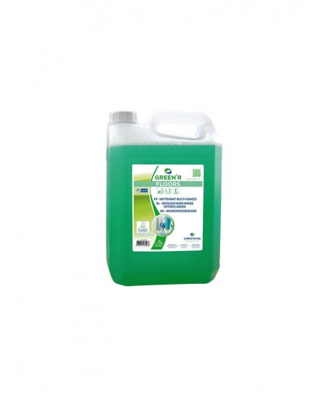 Bidon détergent multi-surface GREEN'R FLOORS 5L - CHRISTEYNS