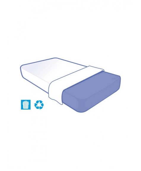 Drap Plat jetable Confort pour lit 1 place 90x220cm