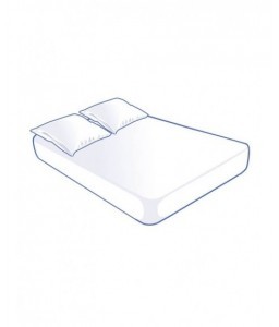 Kit Alèse Housset et 2 Taies Jetables Confort 140x190x15cm