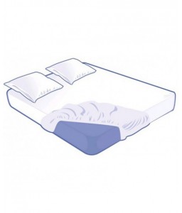 Kit literie Alèse Housse et 2 Taies jetables Confort 160x200x15cm