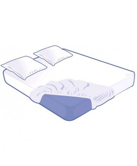 Kit literie Alèse Housse et 2 Taies jetables Confort 160x200x15cm