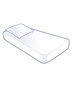 Kit Alèse Housse et 1 Taie Jetable Basic 90x190cm