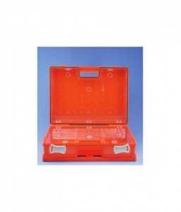 Trousse de secours ABS orange 400x300x150mm - Trousses vides - 3