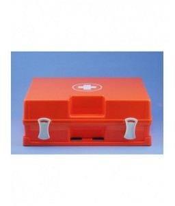 Trousse de secours ABS orange 400x300x150mm - Trousses vides - 4
