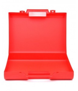 Trousse rouge rigide 33.6x26.6x8.5cm - Trousses vides - 2