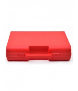 Trousse rouge rigide 33.6x26.6x8.5cm - Trousses vides - 3