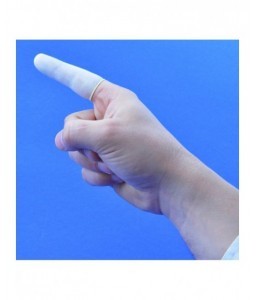 Sachet de 100 doigtiers roulés en latex - Pansements - 2