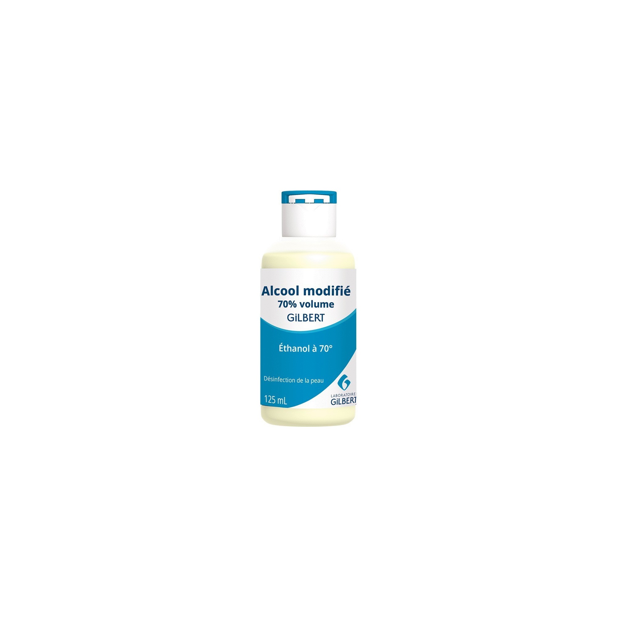 FLACON ALCOOL 70% 125mL - GILBERT