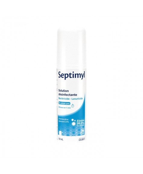 Spray cutané Chlorhexidine aqueuse 0,5% 100mL - GILBERT
