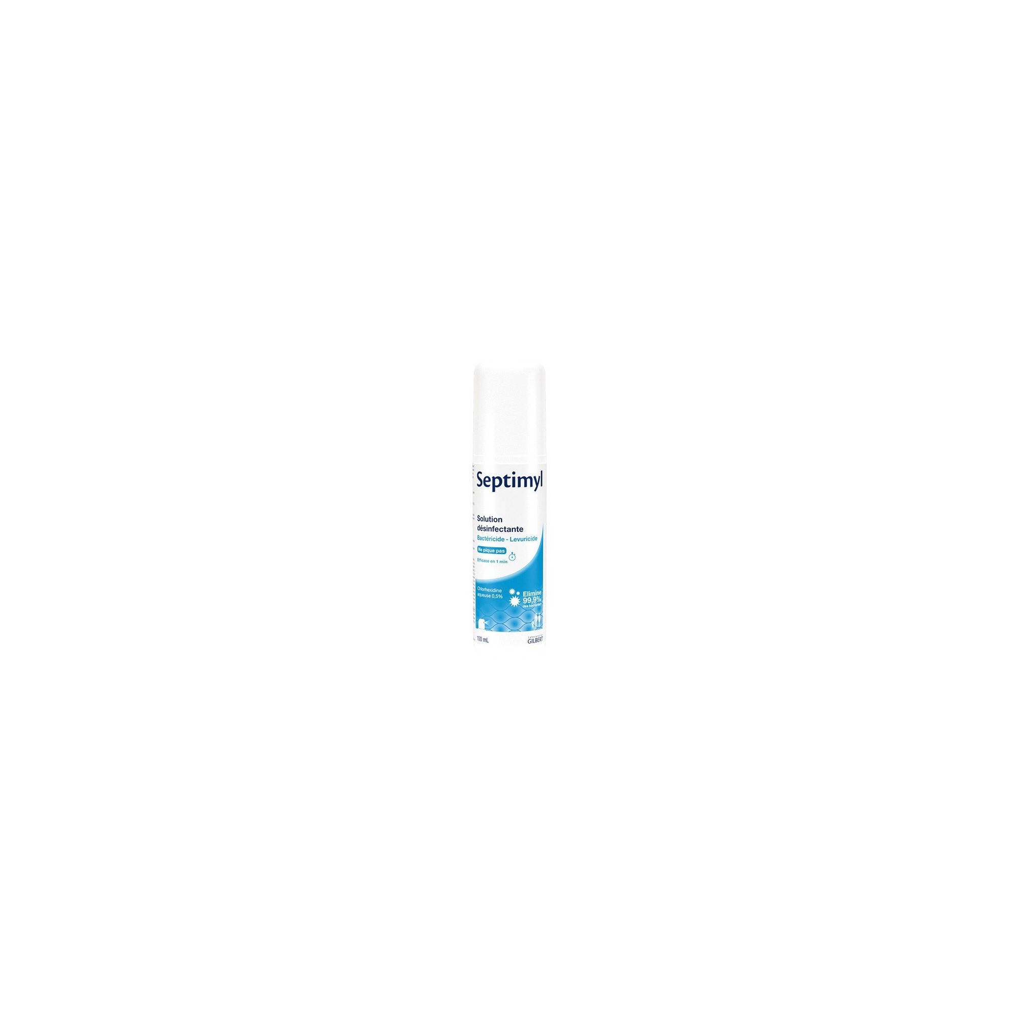 Spray cutané Chlorhexidine aqueuse 0,5% 100mL - GILBERT