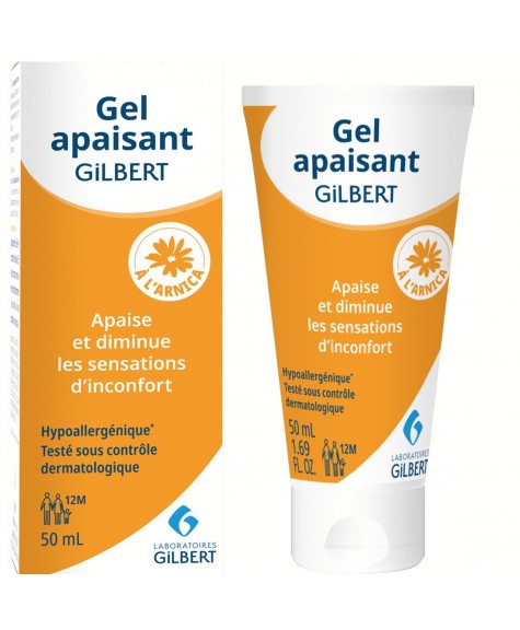Gel apaisant à l'arnica 50mL - GILBERT